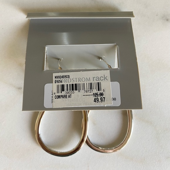 Nadri Open Teardrop Earrings - Picture 3 of 3